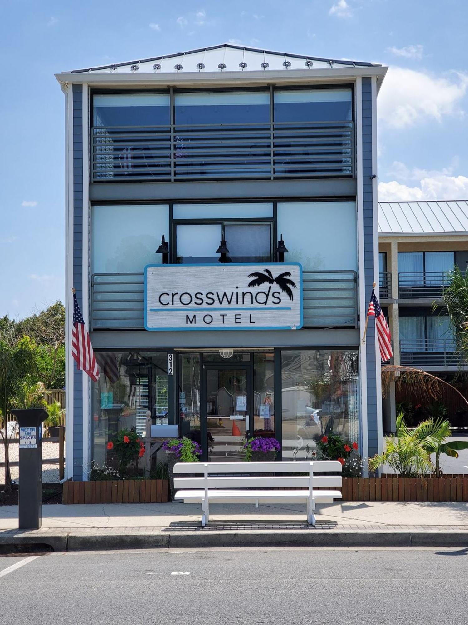 Crosswinds Motel リホーボス・ビーチ エクステリア 写真